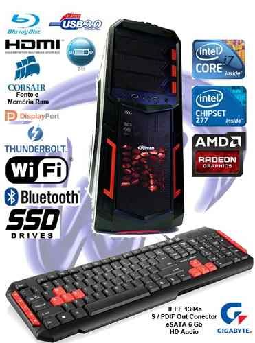 Pc Gamer I7 3770k + 16gb + Hd 7770 + Fonte 600w + Gigabyte