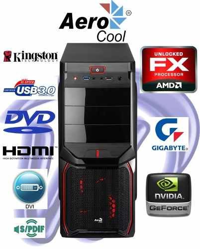 Pc Amd Fx 8320 + 16gb + Gtx550 + 1tb Hd + Hdmi + Dvi