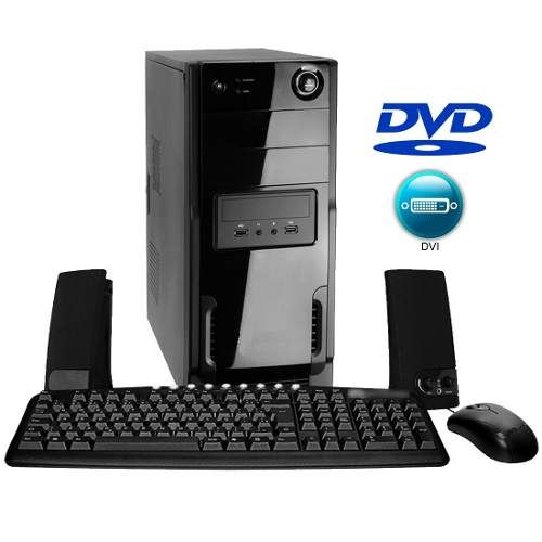 Pc Amd Fx 4300 + Dvi + 4gb Ram + 1tb Hd + Fonte Real 400w